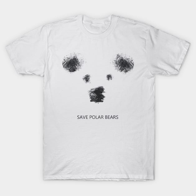 Save polar bears T-Shirt by Alina Grigoreva